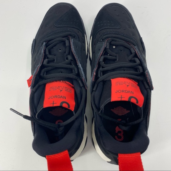 Nike | Women’s Jordan Delta 2 Sneakers in Black Gym Red Sail Chile Red | 10 New - Picture 8 of 16